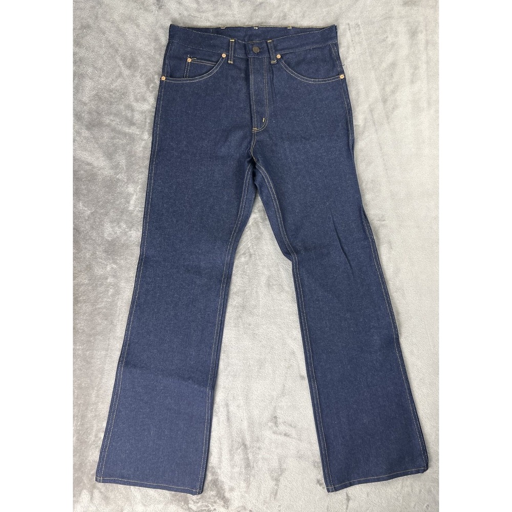 Vintage Genuine Sears Roebucks Western‎ Wear Dark Blue Denim Jeans 32x31